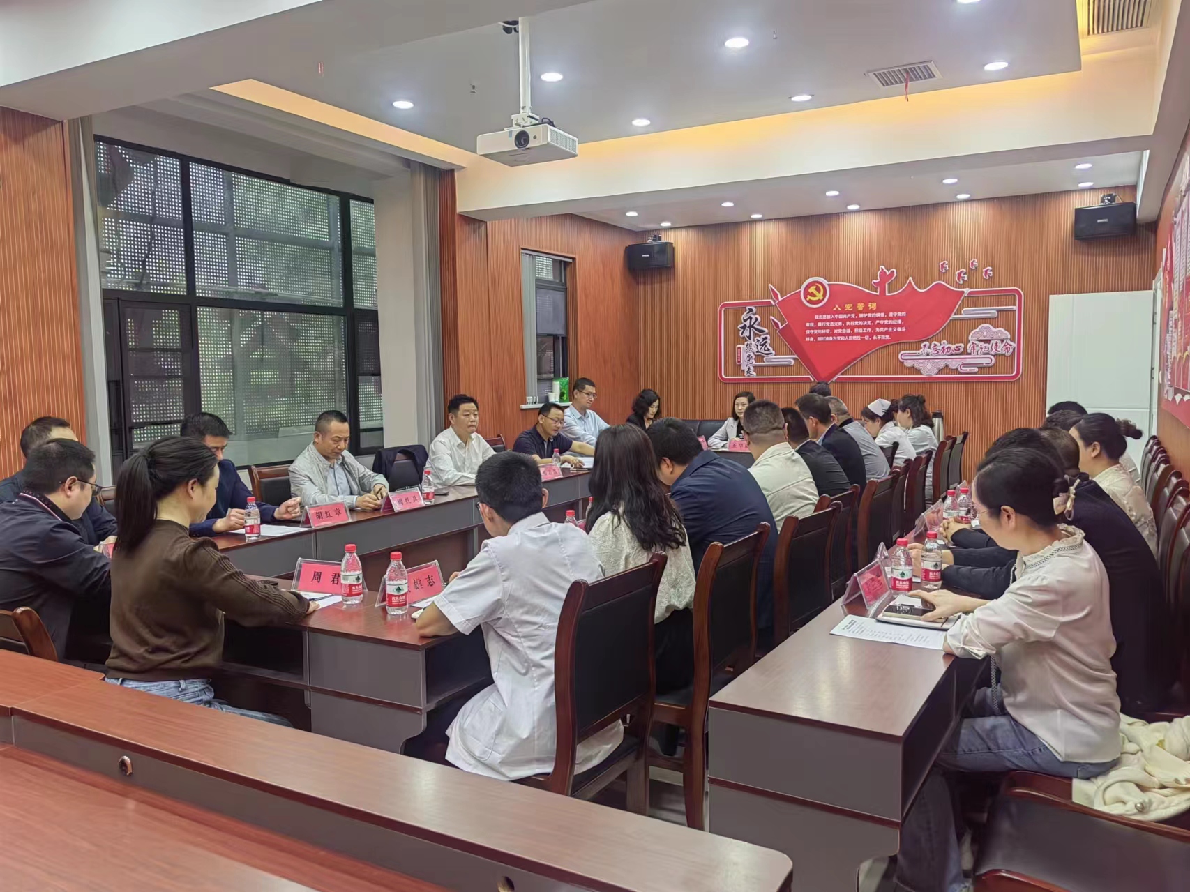 监利市人民医院赴容城镇卫生院开展医共体综合医院管理交流活动
